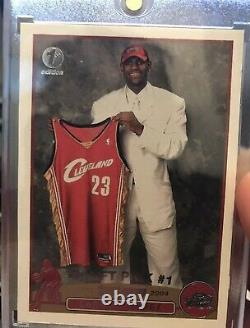 2003-04 Topps Lebron James Rookie 1st First Edition SP RC Non Auto RARE
