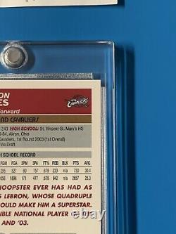 2003-04 Topps Lebron James Rookie 1st First Edition SP RC. RARE! HOT