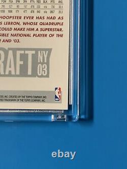 2003-04 Topps Lebron James Rookie 1st First Edition SP RC. RARE! HOT