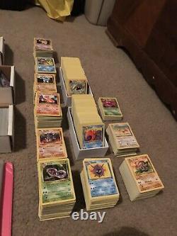 200 Lot Original Vintage Rare Pokemon Cards 4 Guaranteed 1st Edition Cards