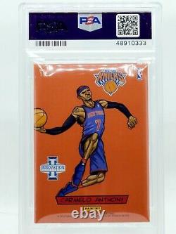 2013-14 Panini Kaboom Carmelo Anthony 1st edition PSA 9 Pop 7 High End Melo NY