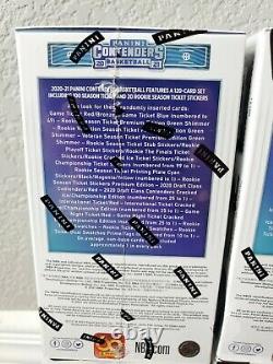 2021 NBA Panini Contenders Blaster Box Factory Sealed LOT OF 4 IN HAND
