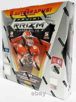 2021 Panini Prizm Draft Picks Football Hobby Box New And Sealed Free Shipping