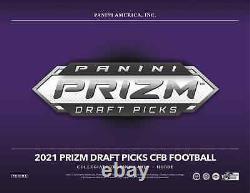 2021 Panini Prizm Draft Picks Football Hobby Box New And Sealed Free Shipping