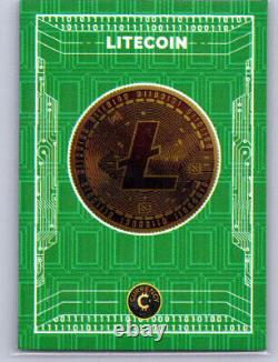 2022 Cardsmiths Currency Series 1 1st Edition Litecoin EMERALD #53 /99 RARE