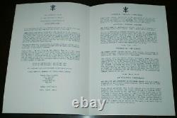 4 Temple Press Prospectus Lot, Occult Publications, Aleister Crowley, Aos, Topy