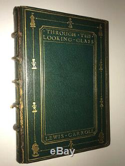 ALICE IN WONDERLAND, THROUGH THE LOOKING GLASS! (FIRST EDITION/PRINTING!)1872 wade