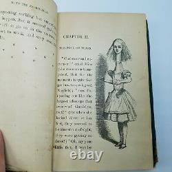 ALICE'S ADVENTURES IN WONDERLAND Lewis Carroll RARE FIRST EDITION 1869