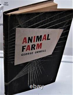 ANIMAL FARM by GEORGE ORWELL first American edition so stated on copyright page
