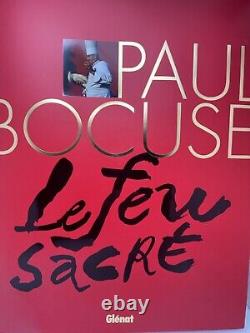 AUTOGRAPHED Paul Bocuse's Lefeu Sacre French Cooking Book SIGNED 2005 1st Ed