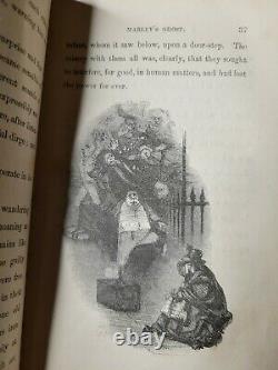 A Christmas Carol, Charles Dickens 1845,1st Edition, 11th Printing, Chapman & Hall