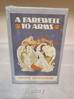A FAREWELL TO ARMS Ernest Hemingway FIRST EDITION LIBRARY Facsimile NOVEL Sealed