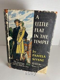 A Little Flat In The Temple Hardcover Book By Pamela Wynne, First Edition Rare