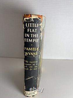 A Little Flat In The Temple Hardcover Book By Pamela Wynne, First Edition Rare