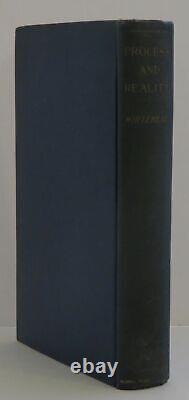 Alfred North Whitehead / Process and Reality 1st Edition 1929