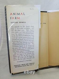 Animal Farm by George Orwell 1946 US 1st Edition Hardcover Harcourt, Brace & Co