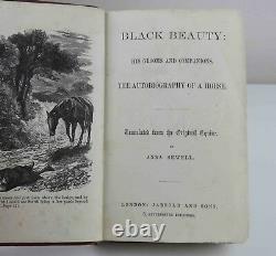 Anna Sewell Black Beauty First UK Edition 1877 Jarrold and Son 1st Book