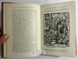 Antique 1899 THE RED BOOK OF ANIMAL STORIES Children's ANDREW LANG Art Nouveau