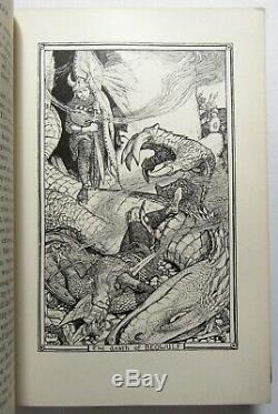 Antique 1899 THE RED BOOK OF ANIMAL STORIES Children's ANDREW LANG Art Nouveau