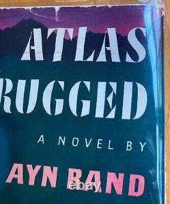 Atlas Shrugged (1957) Ayn Rand, First Edition, 1st Printing In Original Wrapper