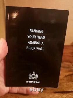 BANKSY Books Rare Existencilism & Banging Your Head Against a Brick Wall