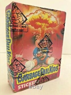 BBCE 1985 Garbage Pail Kids Original 1st Series 48 Wax Packs GPK OS1 SEALED BOX
