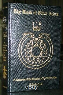 BOOK OF SITRA ACHRA, 1 of 110, BLACK SERPENT EDITION, OCCULT, GRIMOIRE, IXAXAAR