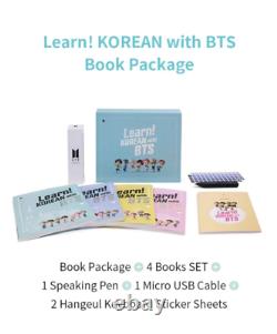 BTS Learn! KOREAN BTS BOOK Full Package with First Edition Benefits