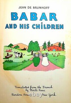 Babar And His Children Original First Edition Distressed Copy