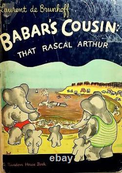 Babar's Cousin Original First American Edition Distressed Copy