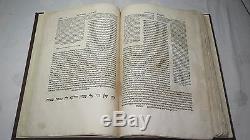 Babylonian Talmud Tractate Menachot venezia Bomberg 1522 First Edition Hebrew