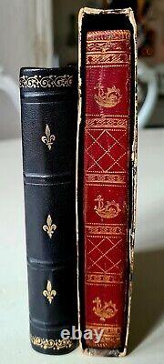 Beautiful set Old & rare books 17th & 18th century, in fine bindings