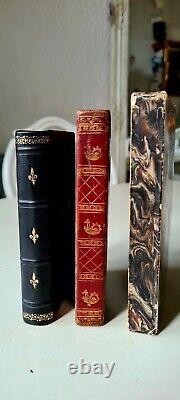 Beautiful set Old & rare books 17th & 18th century, in fine bindings