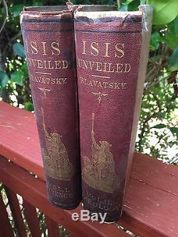 Blavatsky, ISIS UNVEILED. All original first edition