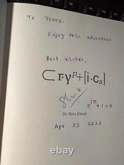 CRYPTICS by Shiva Kintali - Kickstarter / First Edition Signed