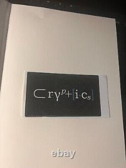 CRYPTICS by Shiva Kintali - Kickstarter / First Edition Signed
