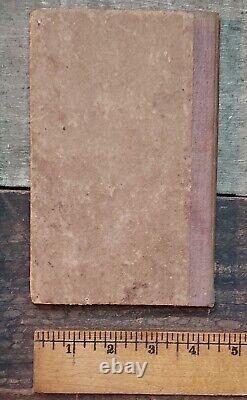 Captain Alvah Dewey 1838 Silas Judd RARE Book Antique Texas History