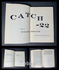 Catch-22 by JOSEPH HELLER First Edition 1961 Second Printing