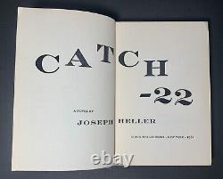 Catch-22 by JOSEPH HELLER First Edition 1961 Second Printing