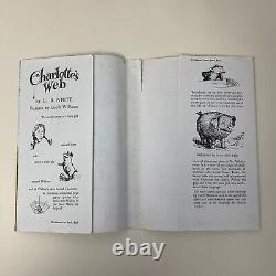 Charlotte's WebE. B. WhiteFirst Edition with Original Dust Jacket1952NICE