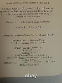 Conceived in Liberty by MURRAY ROTHBARD First Edition 1975-1979