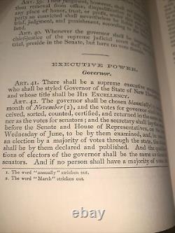 Constitutional convention -Booklet-? For The State Of New Hampshire 1877