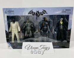 DC Collectibles Batman Arkham Origins Action Figure 4-Pack DMG PKG