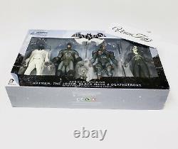 DC Collectibles Batman Arkham Origins Action Figure 4-Pack DMG PKG