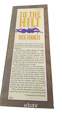 DICK FRANCISTO THE HILT 1996 Ist EDITION, SIGNED