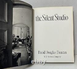 David Douglas Duncan THE SILENT STUDIO Signed And Inscribed First Edition HCDJ