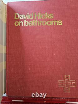 David Hicks on bathrooms. First Edition Book 1970
