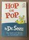 Dr. Seuss Hop On Pop First Edition With Dust Jacket