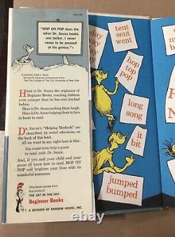 Dr. Seuss HOP ON POP First Edition with Dust Jacket