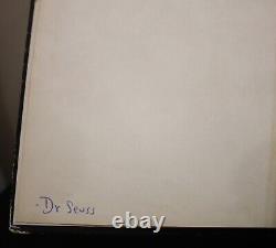 Dr. Seuss Signed'The 500 Hats of Bartholomew Cubbins' 1938 1st Edition JSA